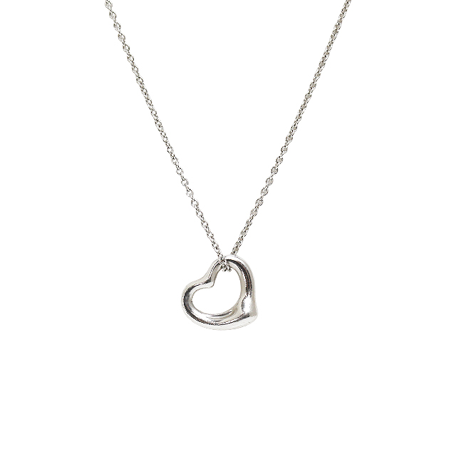 オープンハートネックレス