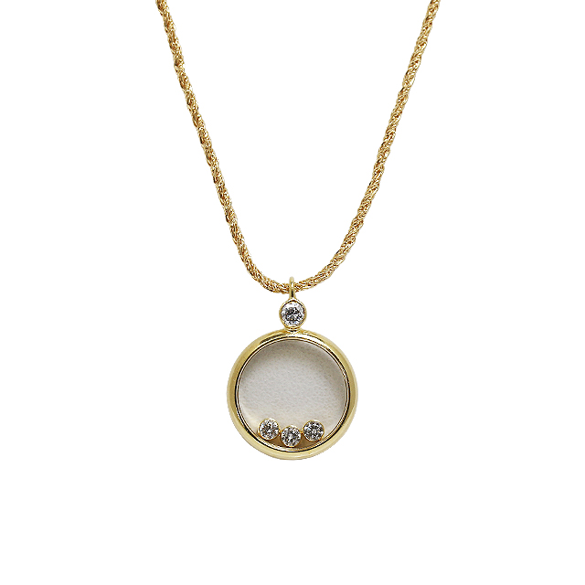 ハッピーダイヤモンド ネックレス