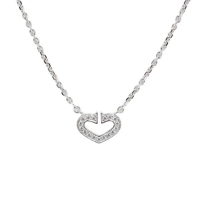 Cハートネックレス