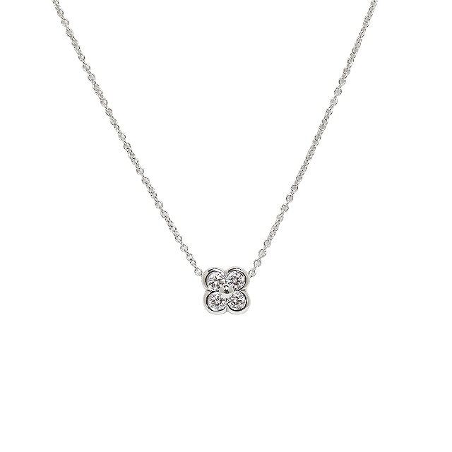 ベゼルセットネックレス