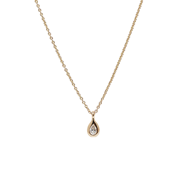 バイザヤード ティアドロップネックレス