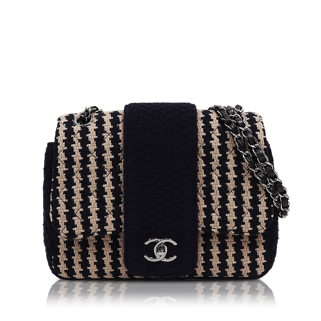ツイードキルティングチェーンショルダー