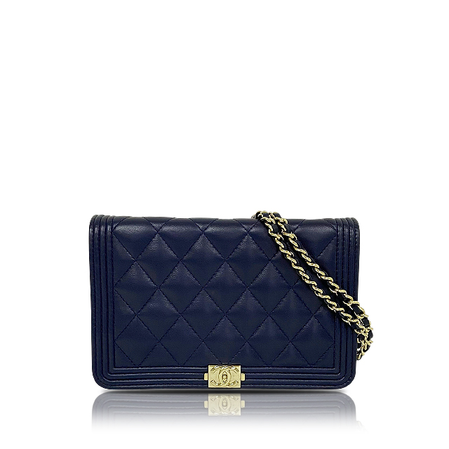 ボーイシャネルチェーンウォレット