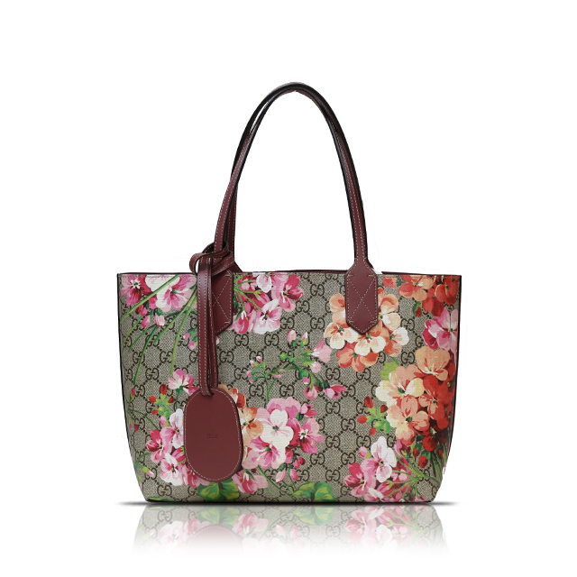 GGブルームス スモール リバーシブル レザートート